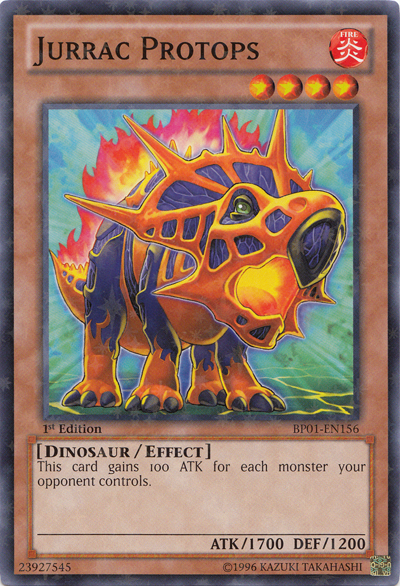 Jurrac Protops [BP01-EN156] Starfoil Rare | Jomio and Rueliete's Cards and Comics