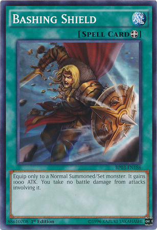 Bashing Shield [BP03-EN186] Common | Jomio and Rueliete's Cards and Comics