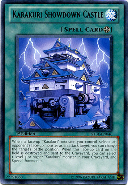 Karakuri Showdown Castle [STBL-EN046] Rare | Jomio and Rueliete's Cards and Comics