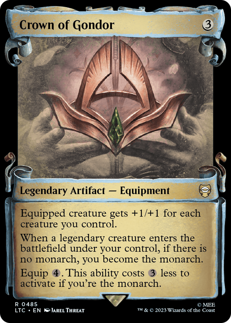Crown of Gondor [The Lord of the Rings: Tales of Middle-Earth Commander Showcase Scrolls] | Jomio and Rueliete's Cards and Comics