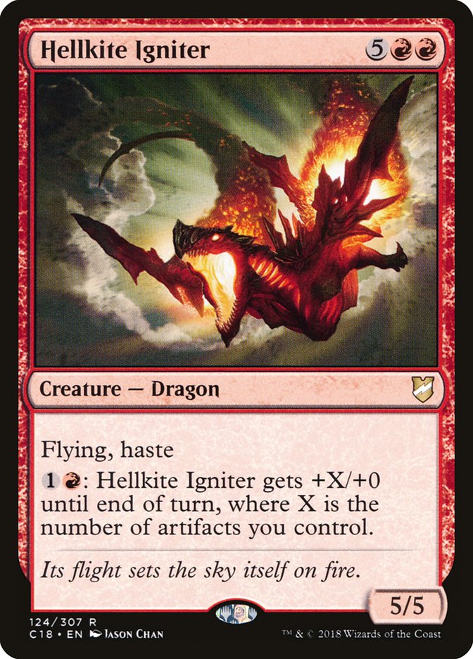 Hellkite Igniter [Commander 2018] | Jomio and Rueliete's Cards and Comics