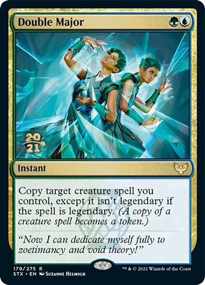 Double Major [Strixhaven: School of Mages Prerelease Promos] | Jomio and Rueliete's Cards and Comics