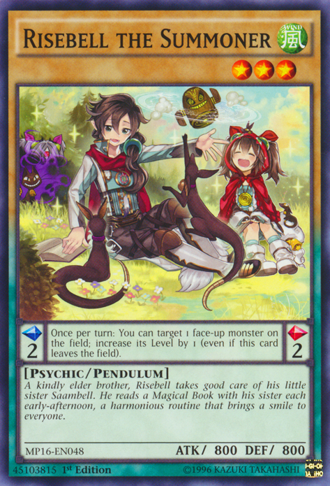Risebell the Summoner [MP16-EN048] Common | Jomio and Rueliete's Cards and Comics