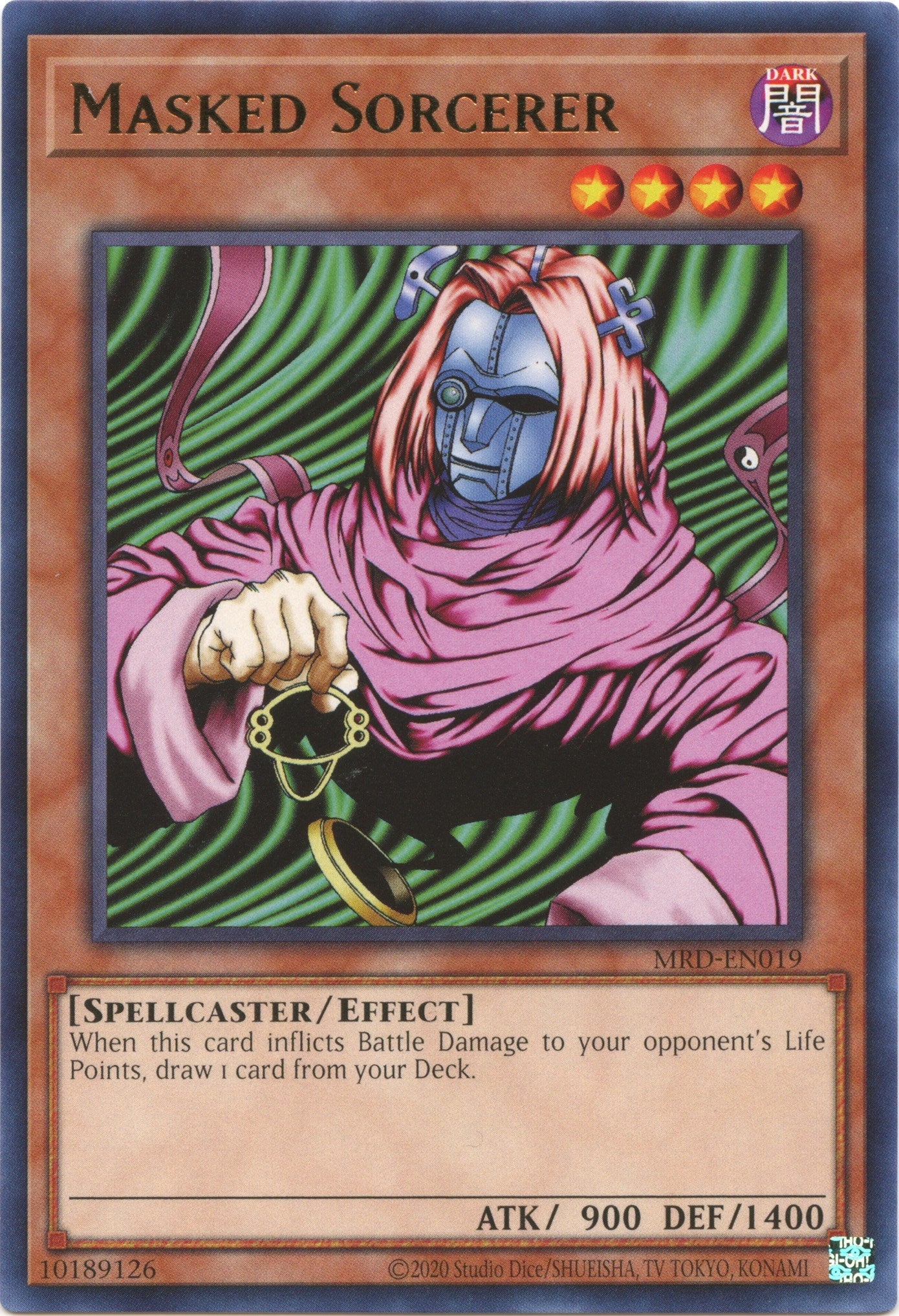 Masked Sorcerer (25th Anniversary) [MRD-EN019] Rare | Jomio and Rueliete's Cards and Comics