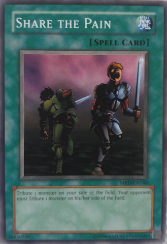 Share the Pain [MRD-EN140] Common | Jomio and Rueliete's Cards and Comics