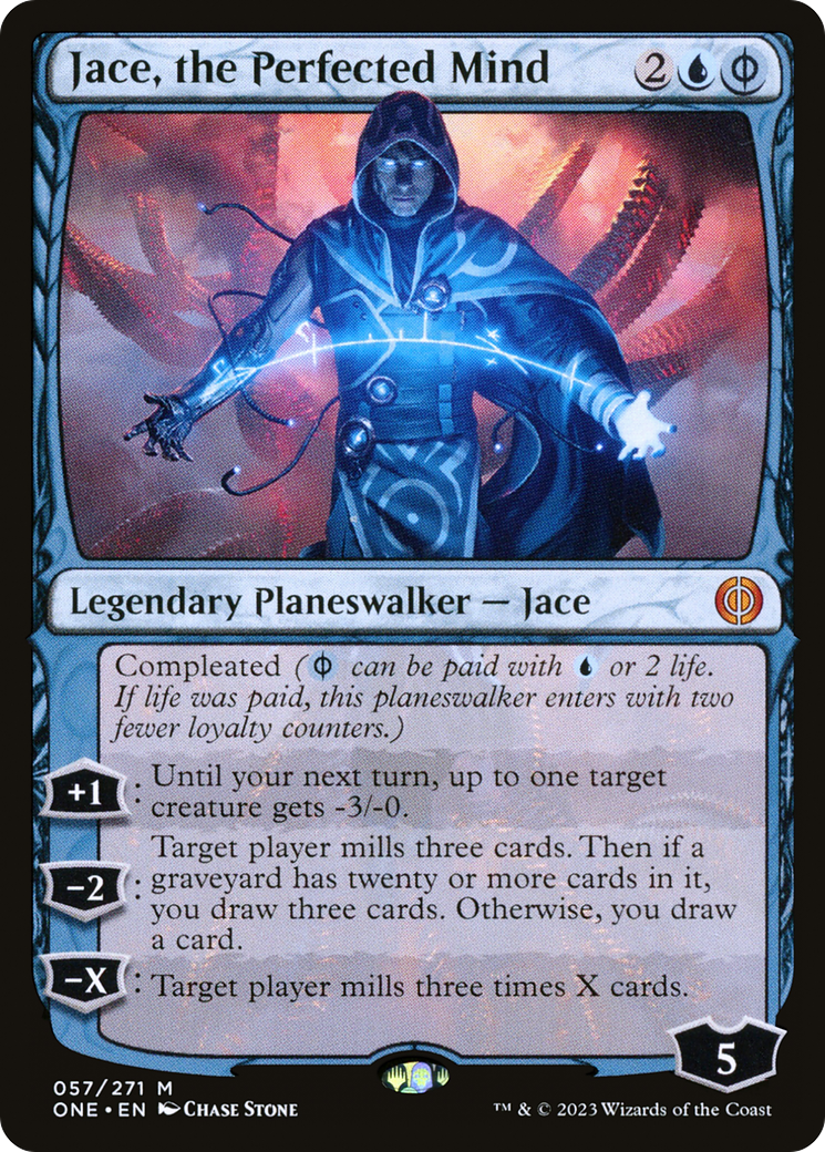 Jace, the Perfected Mind [Phyrexia: All Will Be One] | Jomio and Rueliete's Cards and Comics
