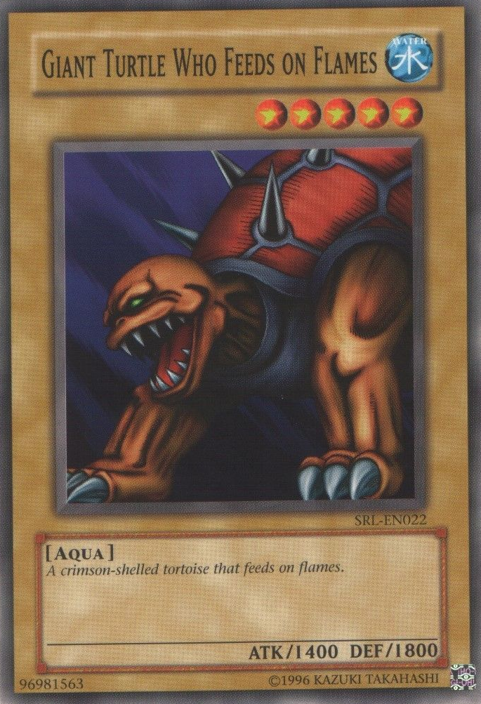Giant Turtle Who Feeds on Flames [SRL-022] Common | Jomio and Rueliete's Cards and Comics