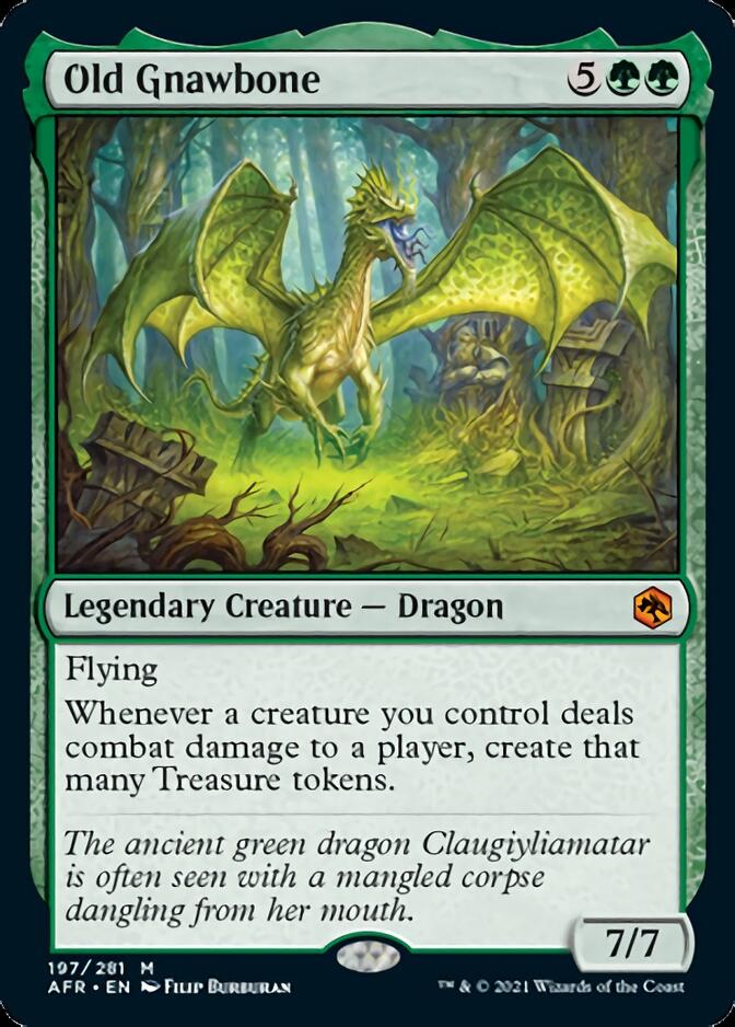 Old Gnawbone [Dungeons & Dragons: Adventures in the Forgotten Realms] | Jomio and Rueliete's Cards and Comics