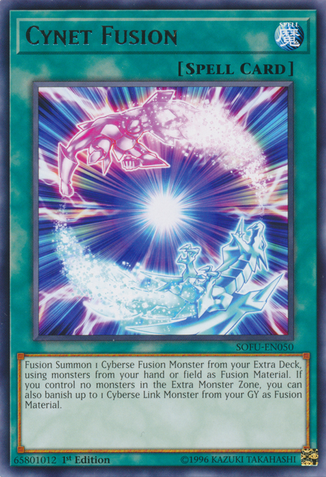 Cynet Fusion [SOFU-EN050] Rare | Jomio and Rueliete's Cards and Comics