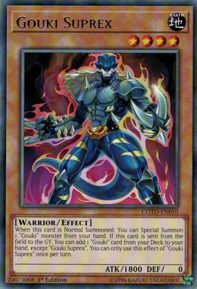 Gouki Suprex [COTD-EN010] Rare | Jomio and Rueliete's Cards and Comics