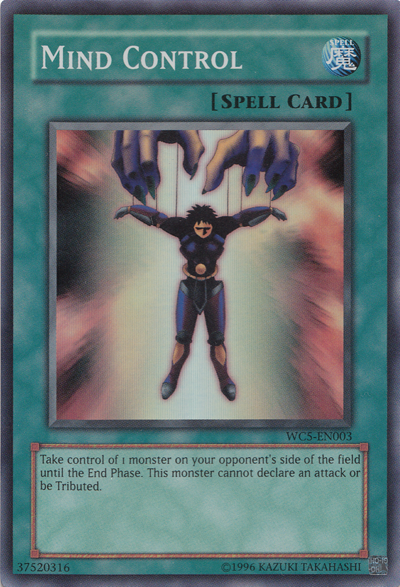 Mind Control [WC5-EN003] Super Rare | Jomio and Rueliete's Cards and Comics