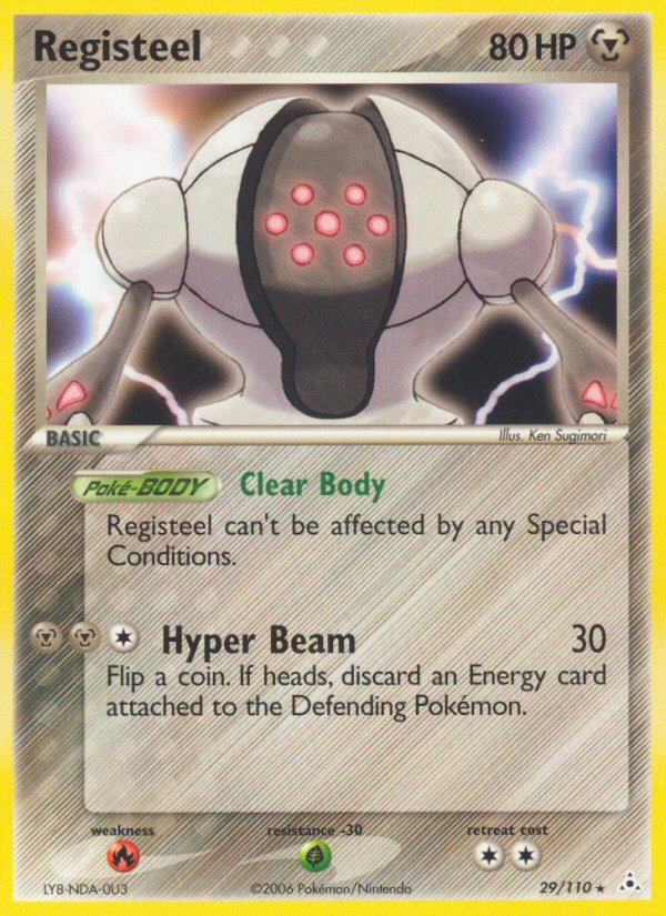 Registeel (29/110) [EX: Holon Phantoms] | Jomio and Rueliete's Cards and Comics
