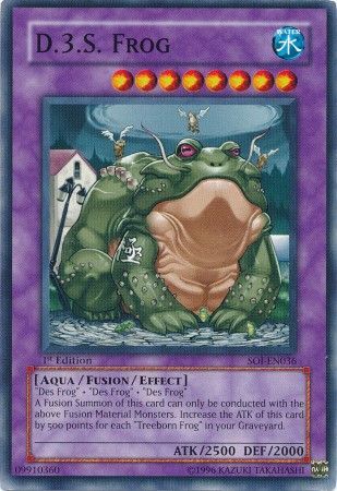 D.3.S. Frog [SOI-EN036] Common | Jomio and Rueliete's Cards and Comics