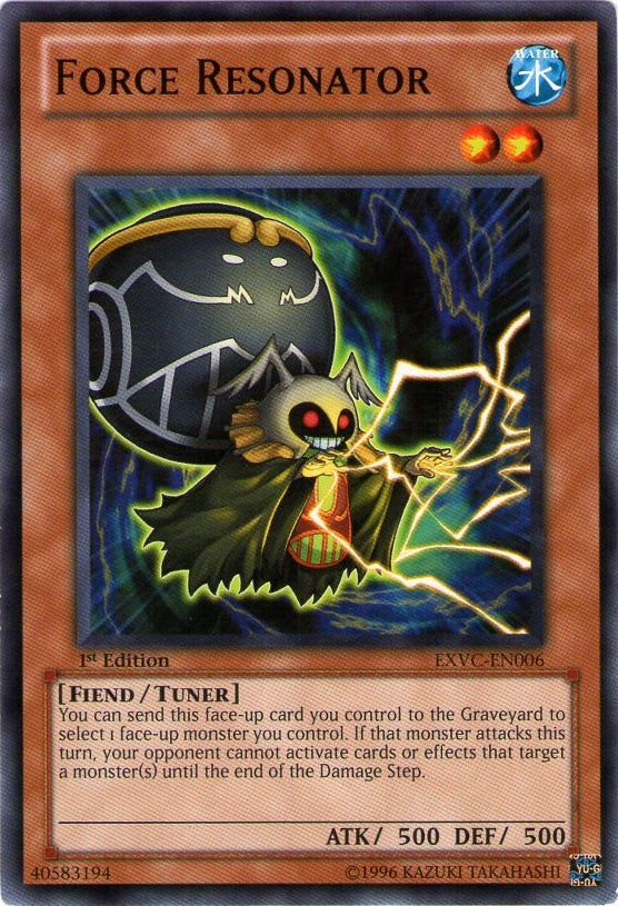 Force Resonator [EXVC-EN006] Common | Jomio and Rueliete's Cards and Comics