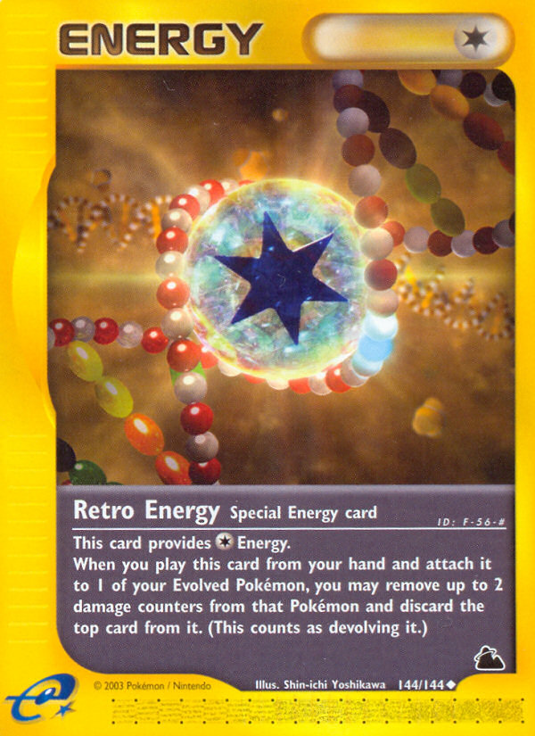 Retro Energy (144/144) [Skyridge] | Jomio and Rueliete's Cards and Comics