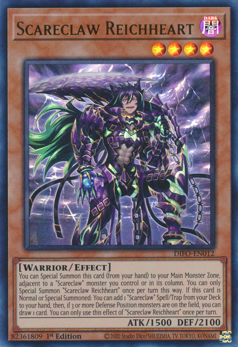 Scareclaw Reichheart [DIFO-EN012] Ultra Rare | Jomio and Rueliete's Cards and Comics