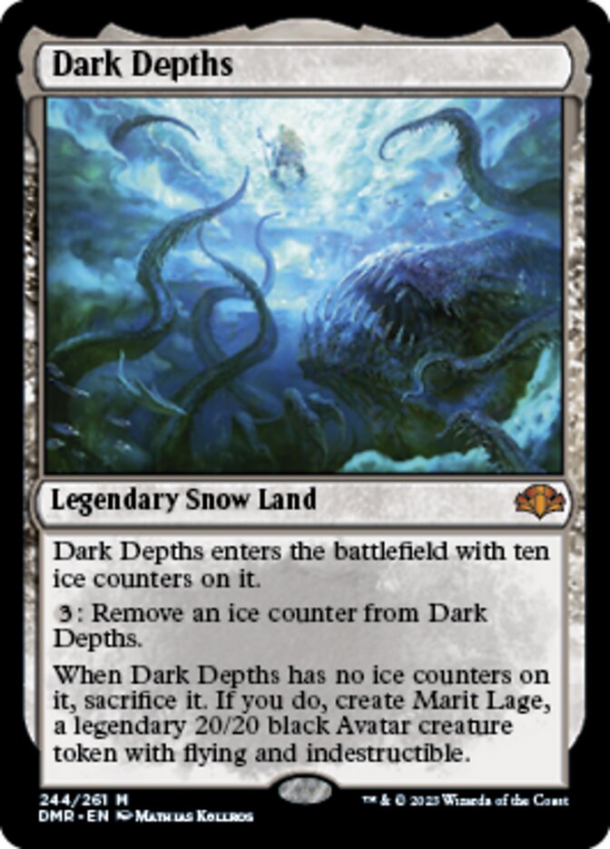 Dark Depths [Dominaria Remastered] | Jomio and Rueliete's Cards and Comics