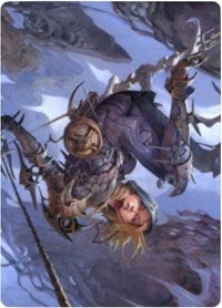 Blackbloom Rogue Art Card [Zendikar Rising Art Series] | Jomio and Rueliete's Cards and Comics