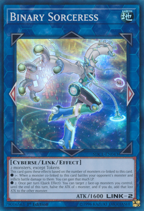 Binary Sorceress [SDCL-EN043] Super Rare | Jomio and Rueliete's Cards and Comics