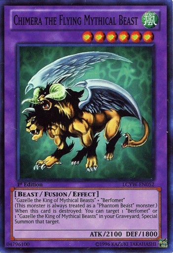 Chimera the Flying Mythical Beast [LCYW-EN052] Super Rare | Jomio and Rueliete's Cards and Comics