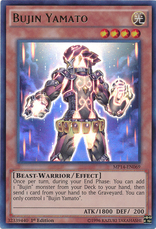 Bujin Yamato [MP14-EN069] Ultra Rare | Jomio and Rueliete's Cards and Comics