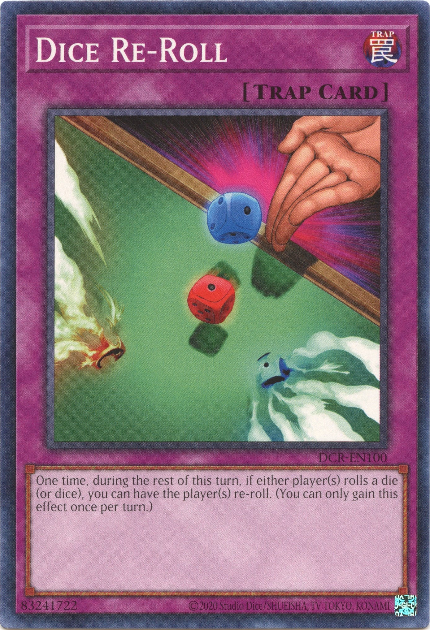 Dice Re-Roll (25th Anniversary) [DCR-EN100] Common | Jomio and Rueliete's Cards and Comics