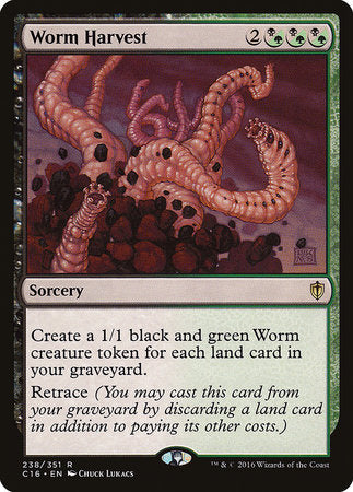 Worm Harvest [Commander 2016] | Jomio and Rueliete's Cards and Comics