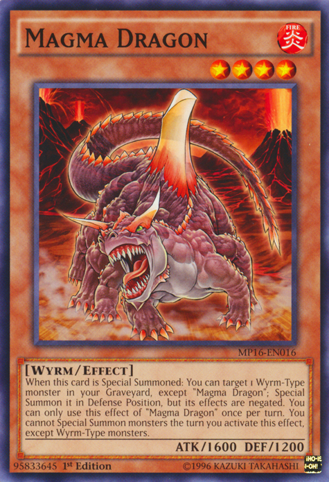 Magma Dragon [MP16-EN016] Common | Jomio and Rueliete's Cards and Comics
