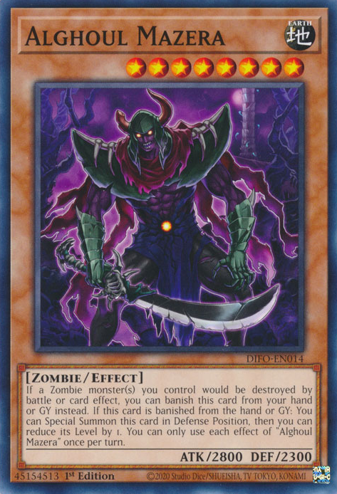 Alghoul Mazera [DIFO-EN014] Common | Jomio and Rueliete's Cards and Comics