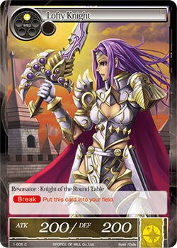 Lofty Knight (1-005) [The Dawn of Valhalla] | Jomio and Rueliete's Cards and Comics