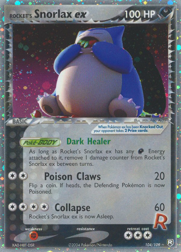 Rocket's Snorlax ex (104/109) [EX: Team Rocket Returns] | Jomio and Rueliete's Cards and Comics