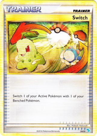 Switch (28/30) [HeartGold & SoulSilver: Trainer Kit - Gyarados] | Jomio and Rueliete's Cards and Comics