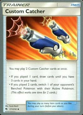 Custom Catcher (171/214) (Pikarom Judge - Haruki Miyamoto) [World Championships 2019] | Jomio and Rueliete's Cards and Comics
