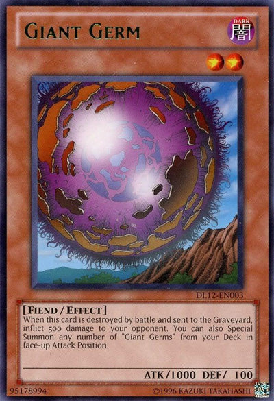 Giant Germ (Green) [DL12-EN003] Rare | Jomio and Rueliete's Cards and Comics