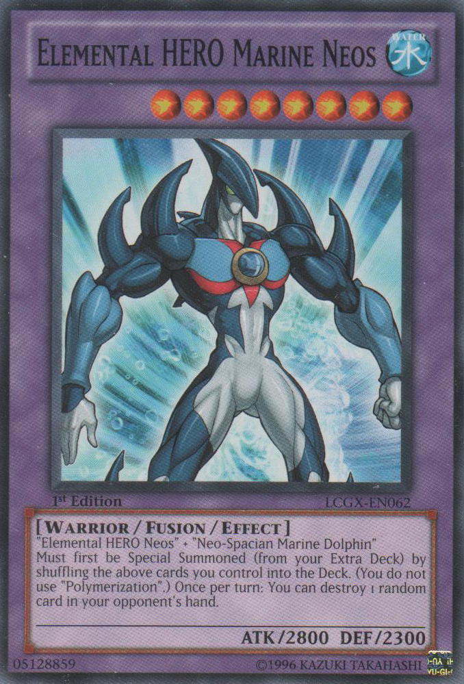 Elemental HERO Marine Neos [LCGX-EN062] Common | Jomio and Rueliete's Cards and Comics
