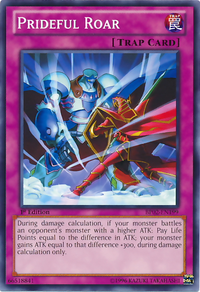 Prideful Roar [BP02-EN199] Mosaic Rare | Jomio and Rueliete's Cards and Comics