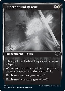 Supernatural Rescue [Innistrad: Double Feature] | Jomio and Rueliete's Cards and Comics