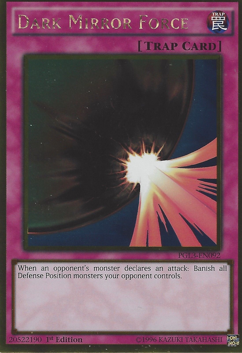 Dark Mirror Force [PGL3-EN092] Gold Rare | Jomio and Rueliete's Cards and Comics