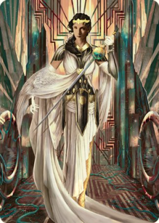 Elspeth Resplendent 2 Art Card [Streets of New Capenna Art Series] | Jomio and Rueliete's Cards and Comics
