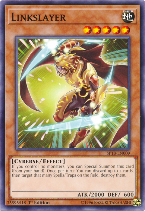 Linkslayer [SP18-EN009] Common | Jomio and Rueliete's Cards and Comics