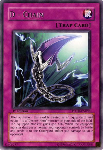 D - Chain [POTD-EN050] Rare | Jomio and Rueliete's Cards and Comics