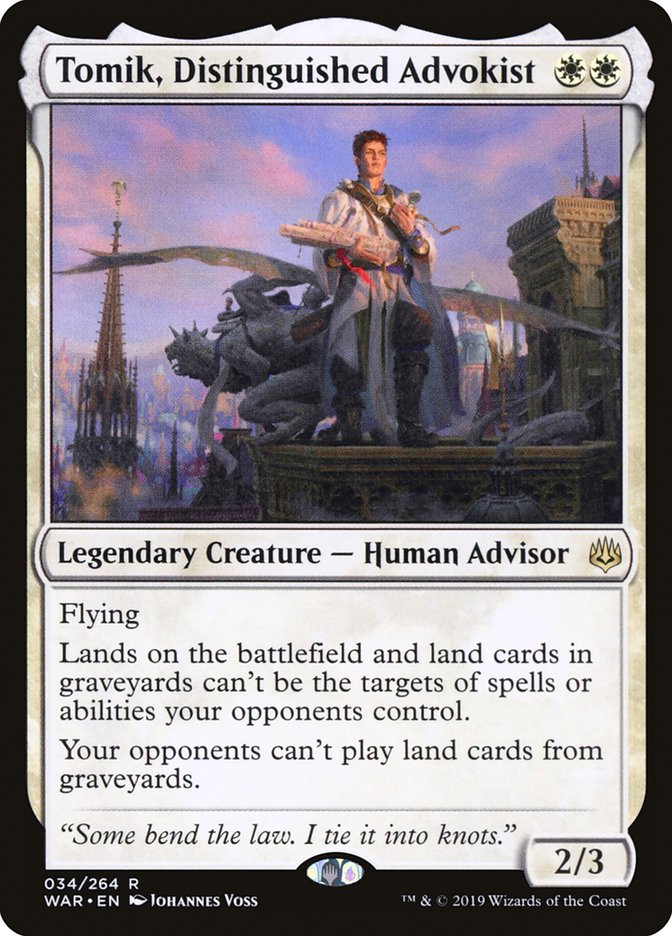 Tomik, Distinguished Advokist [War of the Spark] | Jomio and Rueliete's Cards and Comics