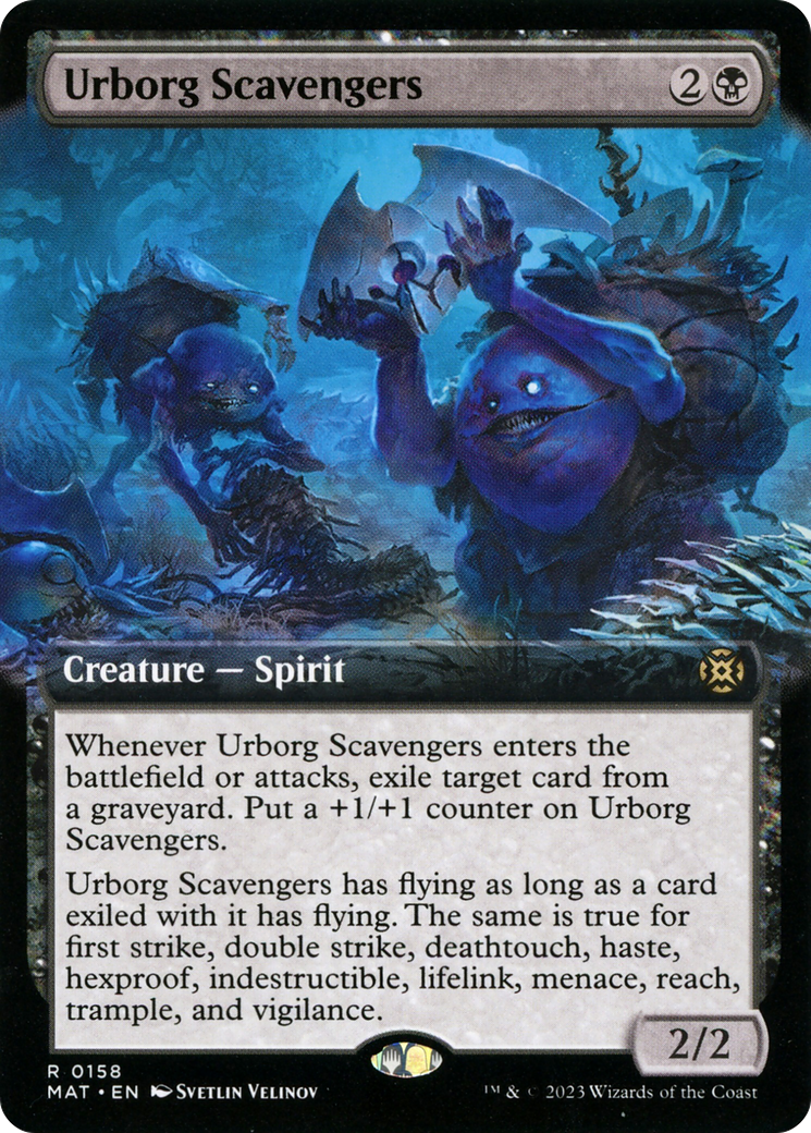Urborg Scavengers (Extended Art) [March of the Machine: The Aftermath] | Jomio and Rueliete's Cards and Comics