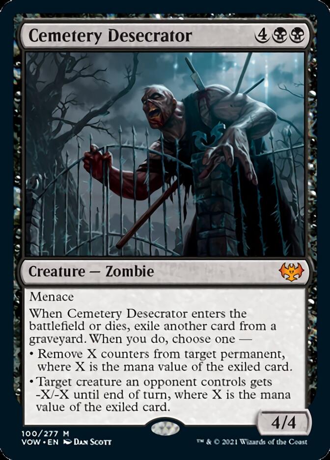 Cemetery Desecrator [Innistrad: Crimson Vow] | Jomio and Rueliete's Cards and Comics