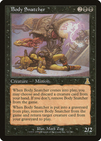 Body Snatcher [Urza's Destiny] | Jomio and Rueliete's Cards and Comics