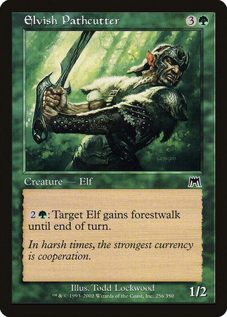 Elvish Pathcutter [Onslaught] | Jomio and Rueliete's Cards and Comics