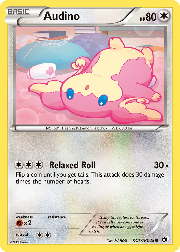 Audino (RC17/RC25) [Black & White: Legendary Treasures] | Jomio and Rueliete's Cards and Comics