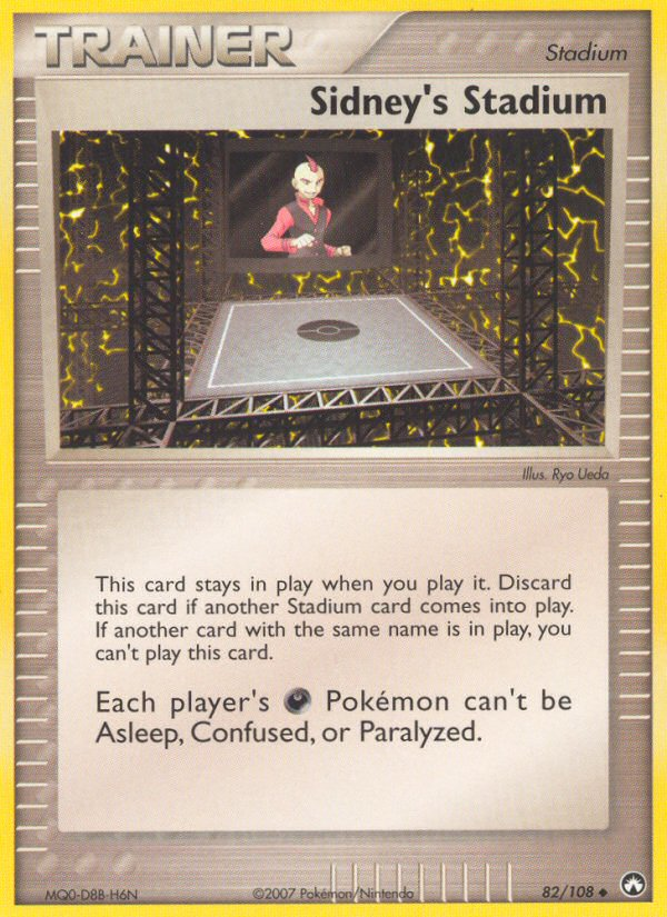Sidney's Stadium (82/108) [EX: Power Keepers] | Jomio and Rueliete's Cards and Comics
