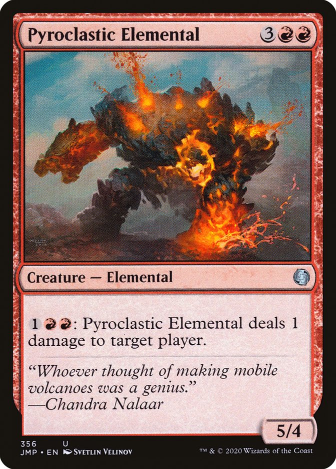 Pyroclastic Elemental [Jumpstart] | Jomio and Rueliete's Cards and Comics