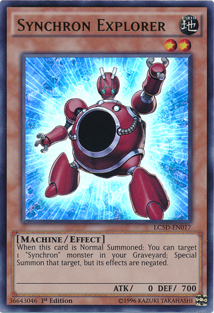 Synchron Explorer [LC5D-EN017] Ultra Rare | Jomio and Rueliete's Cards and Comics